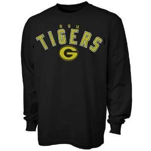  NCAA Grambling Tigers Black Cobra Long Sleeve T shirt 