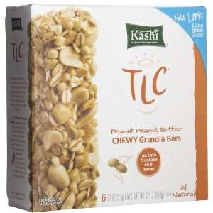 Kashi TLC Chewy Granola Bars, Peanut Butter, 6 ct Health 