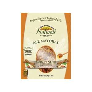 New England Naturals, Honey Nut cinnamon Granola, 6/12 Oz