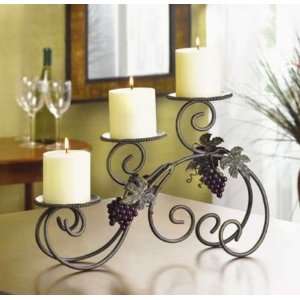  GRAPEVINE TABLETOP CANDLEHOLDER