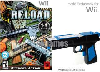 Reload Target Down BUNDLE + 1x Light Guns for Wii  