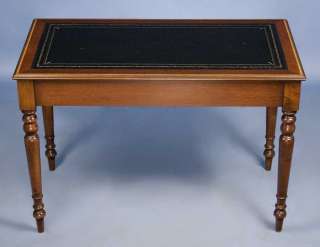 Antique Edwardian Style Mahogany Inlaid Writing Desk Library Table 