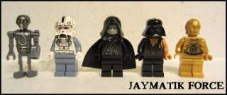 LEGO Star Wars Minfigures lot Palpatine Anakin Darth Vader Medical 