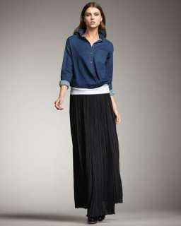 Fitted Maxi Skirt  