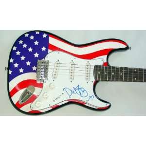  Duffy Autographed Signed Flag Guitar & VIDEO Proof PSA/DNA 