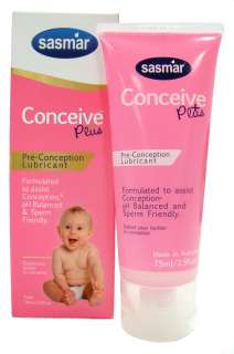 CONCEIVE PLUS SPERM FRIENDLY LUBRICANT 75ml  10+ USES 9337213008426 