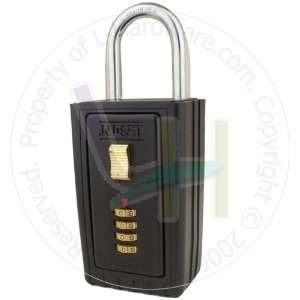  NUSET 4 Digit Security Lock Box or Real Estate Lockbox with Hidden 
