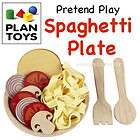 Plan Toys SPAGHETTI with Veggies & Bread Set 3466 Wooden Pretend Play 