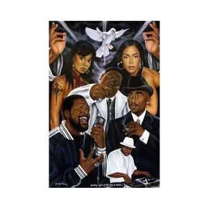  Guiding Lights Of Hip Hop And Rb Poster Print