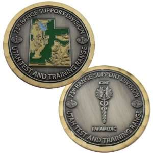    75th Range Support Division Challenge Coin 