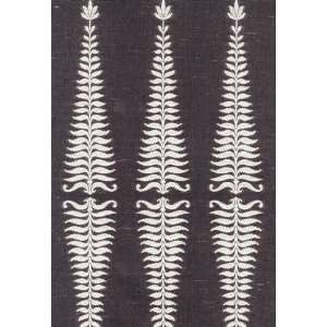  Fern Tree Ivory / Grey Flannel by F Schumacher Fabric 