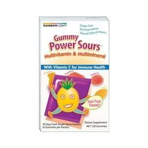 Gummy Power Sours Multivitamin & Mineral Health 
