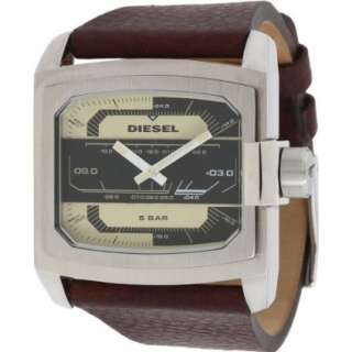 Diesel Mens DZ1464 Not So Basic Basics Brown Watch   designer shoes 