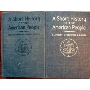  A Short History of The American People Volumes I (1492 