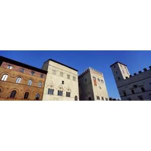  Buildings at a Market Square, Todi, Perugia, Umbria, Italy 