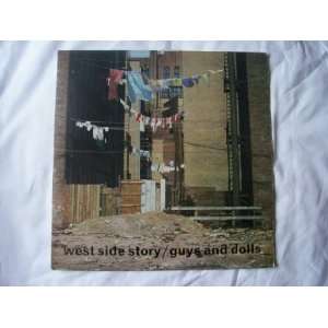   Side Story/Guys and Dolls LP Adele Leigh / Peter Hudson etc Music
