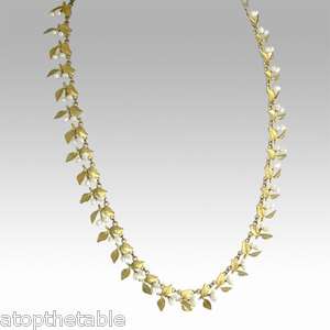 Myrtle Necklace Silver Seasons by Michael Michaud  