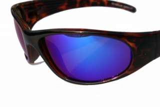 Tortoise Sunglasses with Polarized blue revo mirror lens Sports Bass 