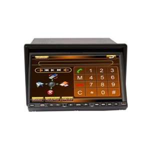  HJ817S 7 LCD Touch Screen 2 Din Car DVD Media Player with 
