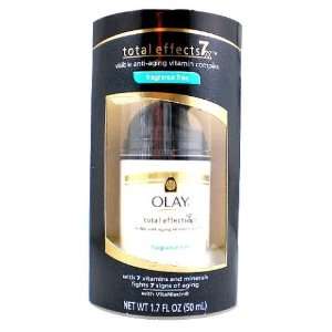  OLAY TOTAL EFFECTS 7X FRAGRANCE FREE, VISIBLE ANTI AGING 