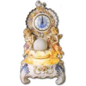  Angel Clock Indoor Fountain with Spinning Ball Everything 