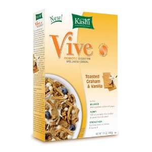  Kashi Vive, Probiotic Digestive Wellness Cereal, Toasted 