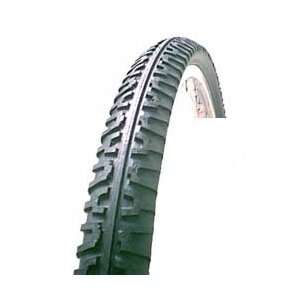   Solid Black Bicycle Tire w/Street/Path Tread.