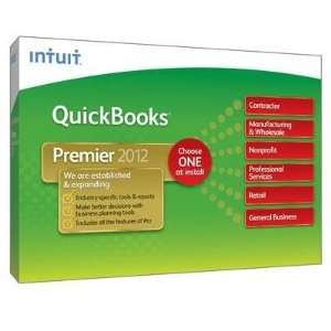     QB Premier Ind Ed 2012 1user by Intuit   431312 GPS & Navigation