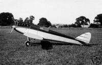 DH 71 Tiger Moth de Havilland Airplane Wood Model Big  