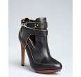 Botkier black leather Autumn banded boots  