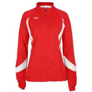   Armour Hype Jacket   Womens   Volleyball   Clothing   Red/White/White