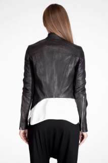 Helmut Lang Volcano Leather Jacket for women  