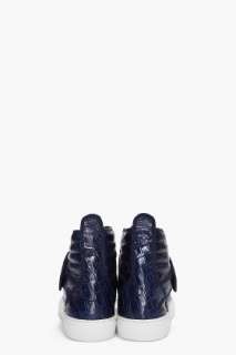 Raf Simons Crocodile Velcro Sneakers for men  