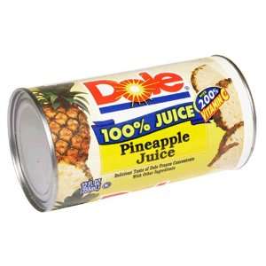Dole 100% Juice Juice Frozen Concentrate Pineapple, 12 oz (Frozen 
