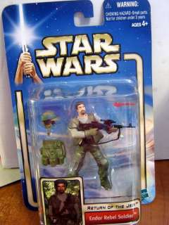   AOTC Endor Rebel Soldier with Beard NEW Return of thee Jedi  