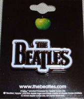 Beatles Classic Name Logo 1 1/2 Metal/Enamel PIN  