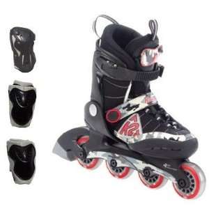  K2 Raider Boys skate package   Size 6 8