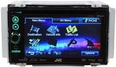 JVC KW NT50HDT 6.1 In Dash Navigation / DVD AM/FM Receiver with 