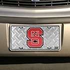 new north carolina state wolfpack college metal license plate car