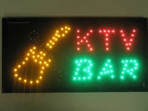   LED Neon Light Open Sign KTV Sign KTV CLUB Karaoke KTV LED Sign  