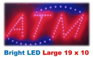 ANIMATED LED PIZZA Neon Business SIGN Deluxe 19x10 106  