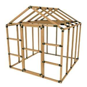    Do it Yourself E Z Frame 8X8 Storage Shed Kit