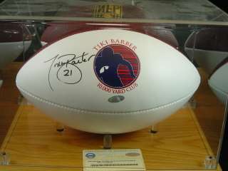   Autographed 10,000 Yard Commemorative NFL Football w/ Steiner COA