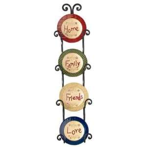  Scroll Mini Plate Rack