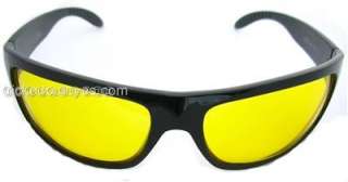 NIGHT DRIVING GLASSES Sunglass Truck YELLOW Lens CYCLE  