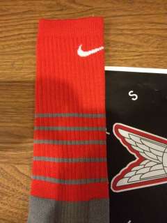 Nike Elite Platinum Basketball Socks size XL  