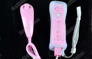   Nunchuk Controller Set for Nintendo Wii Game With Wrist Strap  