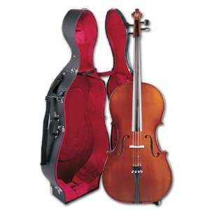  Hans Kroger Caprice Cello, 3/4 Size Musical Instruments
