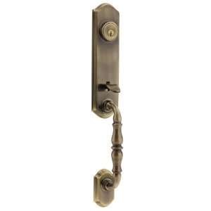  Weiser Lock GCA9771AT5S Amherst Antique Brass Keyed Entry 