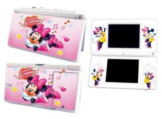 Minnie Mouse SKIN STICKER COVER for NDSL NINTENDO DS Lite  